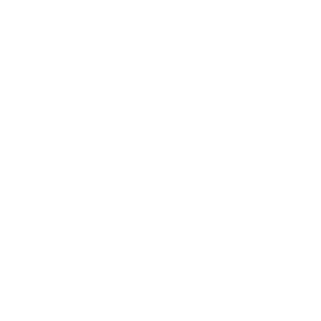 White emergency exit running figure and arrow on black background